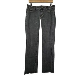 VTG Armani Exchange Y2K Low Rise Distressed Women's Denim Straight Leg Jeans 10